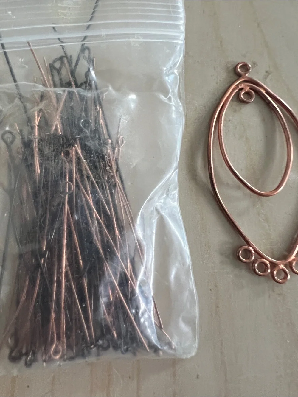 Copper and  Gunmetal Jewelry Findings Mix Bracelets
